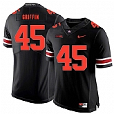 Ohio State Buckeyes 45 Archie Griffin Black Shadow Nike College Football Jersey Dzhi,baseball caps,new era cap wholesale,wholesale hats